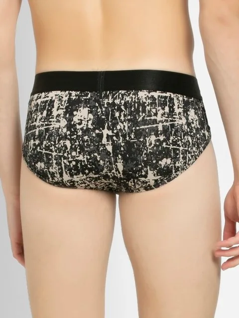 Jockey Printed Briefs With Exposed Waistband (Pack Of 1) #IC29