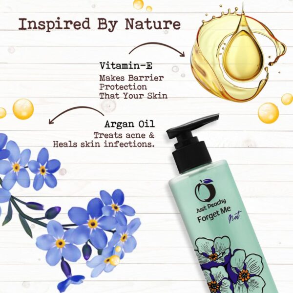 Just Peachy Forget Me Not Shower Cream Wash 250ml