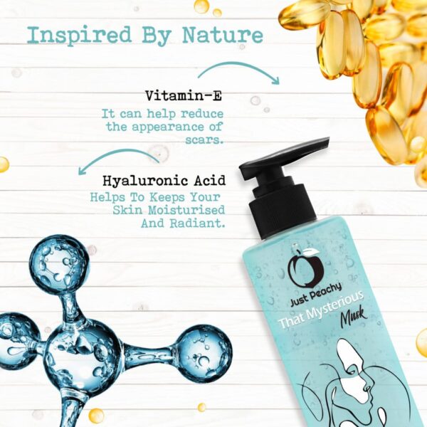 Just Peachy That Mysterious Musk Shower Gel