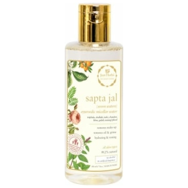 Just Herbs Ayurvedic Sapta Jal Makeup Removal Micellar Water For All Skin Type 200ml