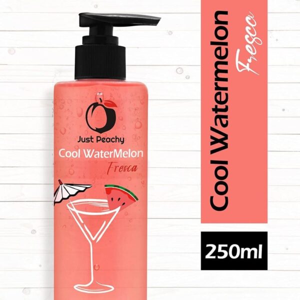 Just Peachy Cool Watermelon Fresca Shower Gel Enriched With Watermelon & Mint 250ml