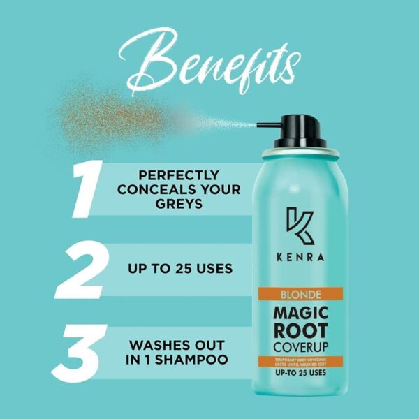 Kenra Magic Retouch Temporary Root Touch Up Hair Colour Spray 75ml Dark Blonde