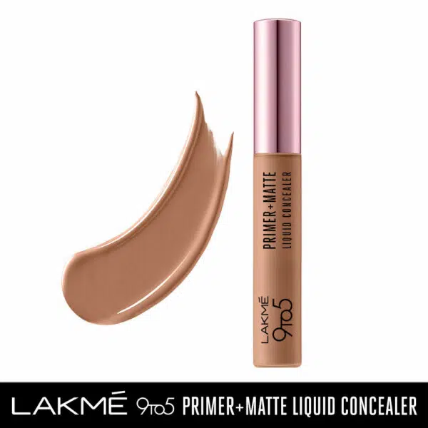 Lakme 9To5 Primer+Matte Liquid Concealer 34 Almond