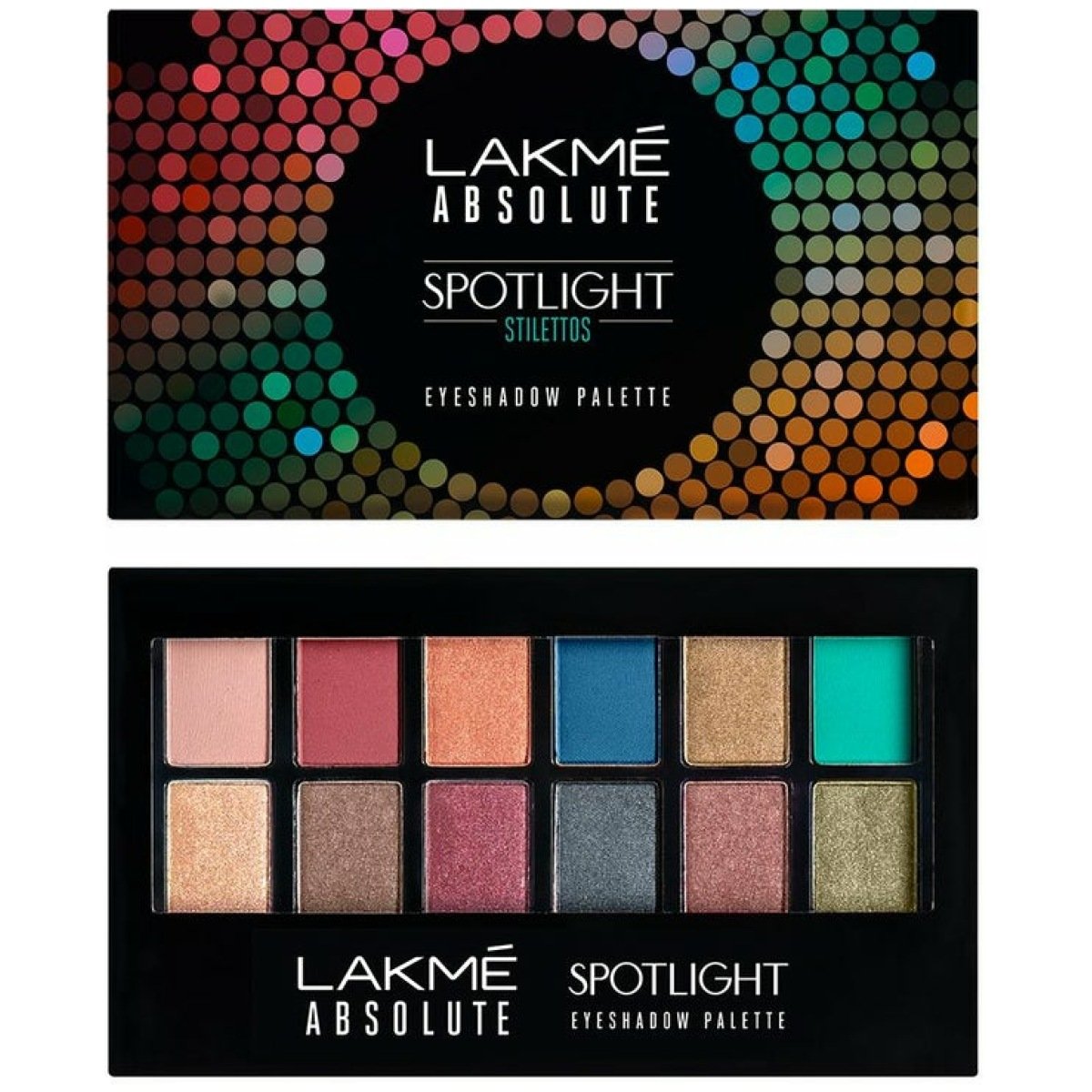 Lakme absolute spotlight eyeshadow palette stilettos