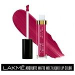 Lakme Absolute Matte Melt Liquid Lip Color 132 Revenge Red