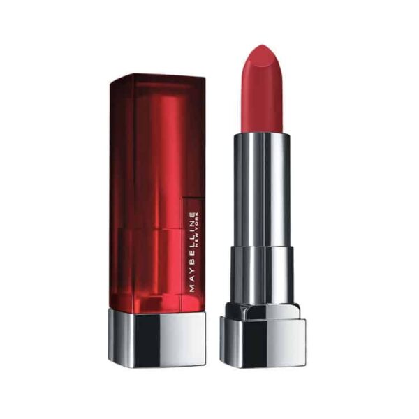 Maybelline New York Color Sensational Creamy Matte Lipstick 602 Bitten Burgundy