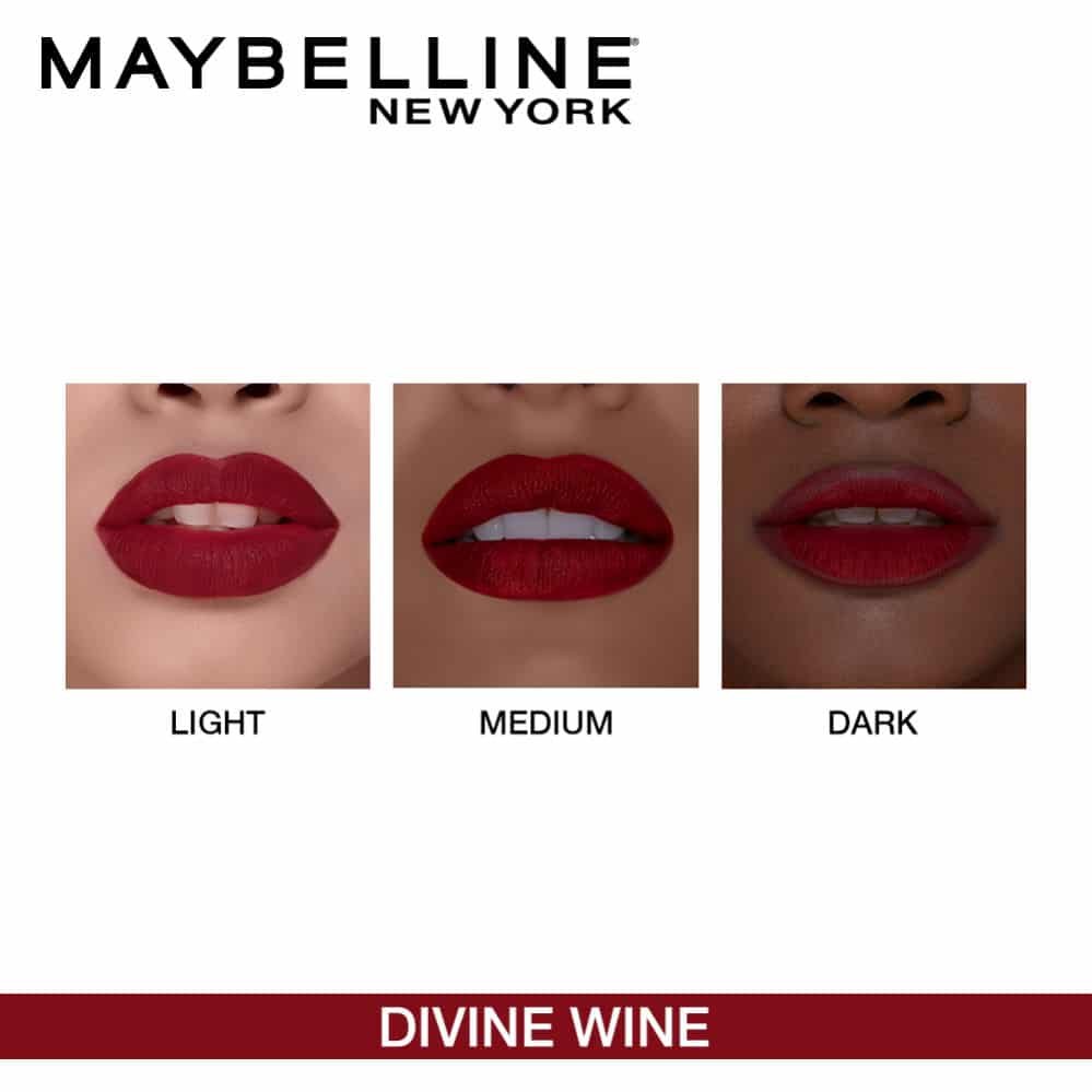 maybelline shade divine wine 695