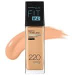 Maybelline New York Fit Me Matte+Poreless Liquid Foundation With Pump 220 Natural Beige