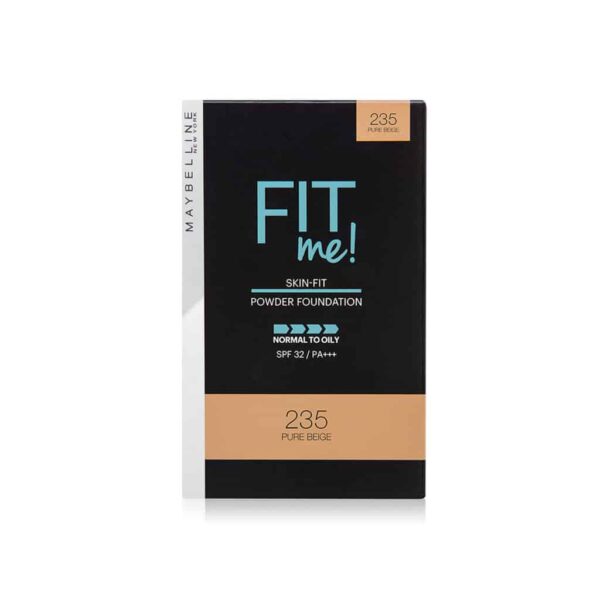 Maybelline New York Fit Me Powder Foundation SPF 32 Pure Beige 235