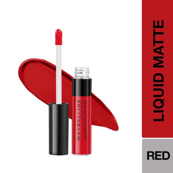 Maybelline New York Sensational Liquid Matte Lipstick 01 To The Fullest