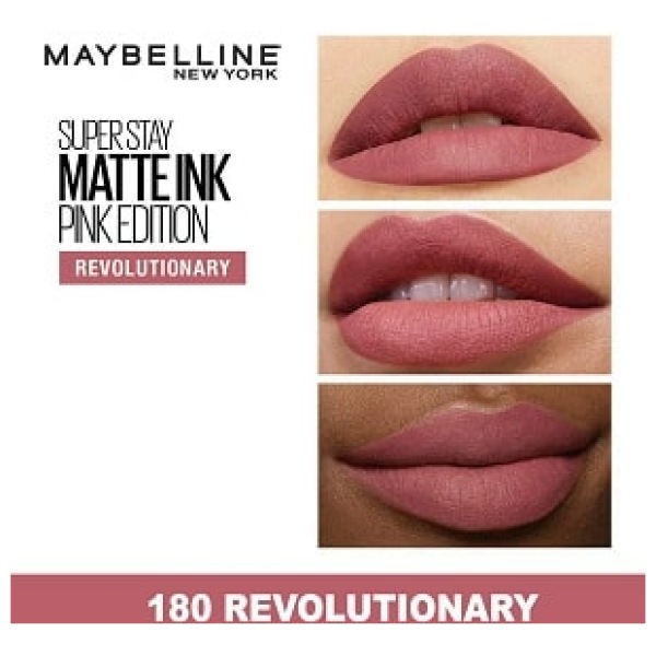 Maybelline New York Super Stay Matte Ink Liquid Lipstick 180 Revolutionary - Image 2