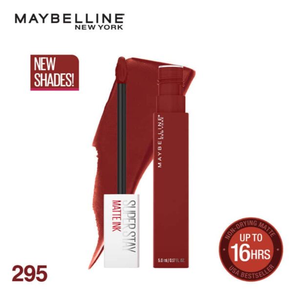 Maybelline New York Super Stay Matte Ink Liquid Lipstick 295 Dauntless