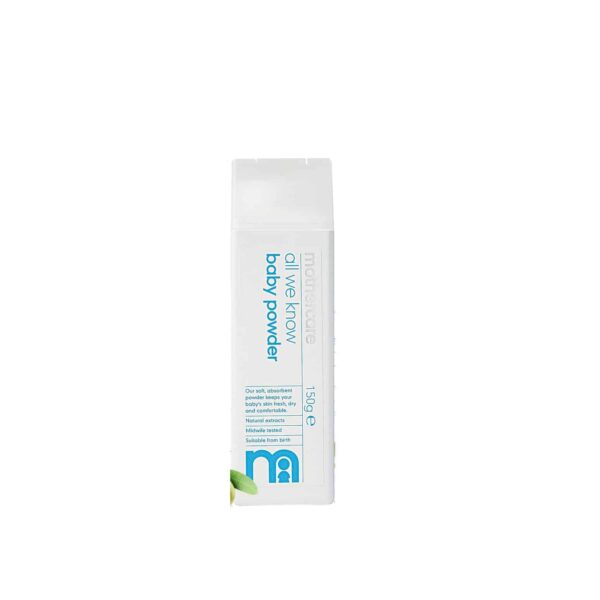Mothercare All We Know Baby Powder 150gm