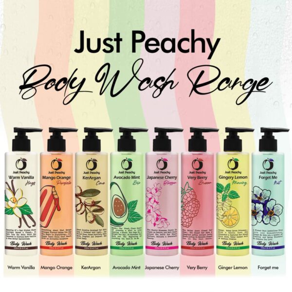 Just Peachy Forget Me Not Shower Cream Wash 250ml