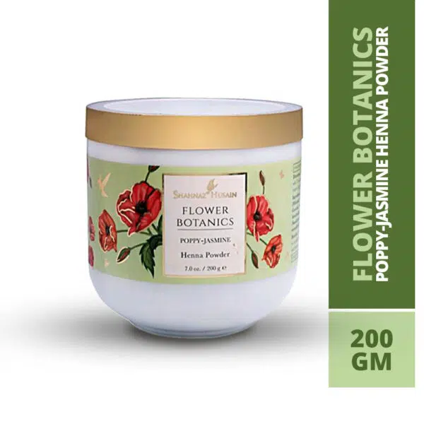 Shahnaz Husain Flower Botanics Poppy- Jasmine Henna Powder 200gm