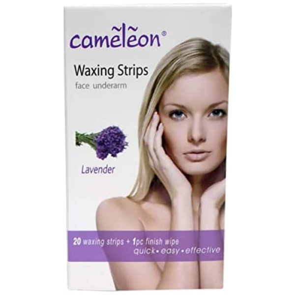 Cameleon Waxing Strips For Face And Underarm (Lavender)