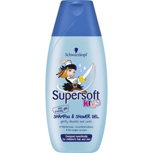 Schwarzkopf Kids Supersoft Kids Shampoo & Shower Gel 250ml