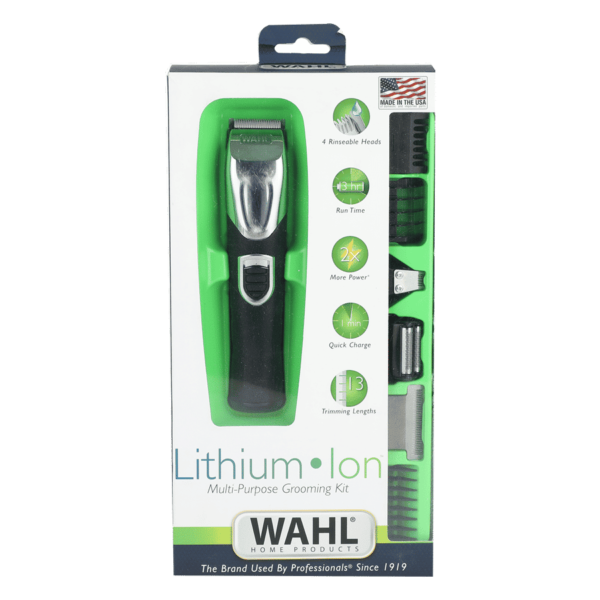 Wahl Lithium Ion Multi-Purpose Rechargeable Beard Trimmer Kit - Image 3
