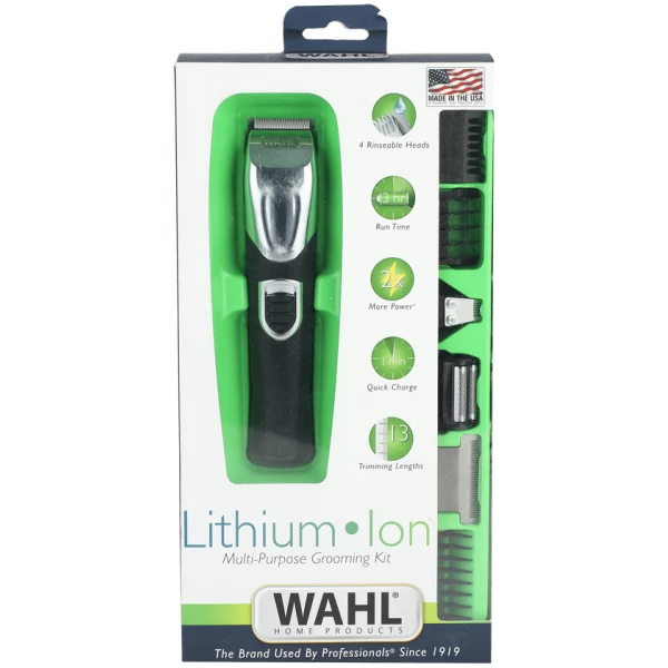 Wahl Lithium Ion Multi-Purpose Rechargeable Beard Trimmer Kit - Image 3