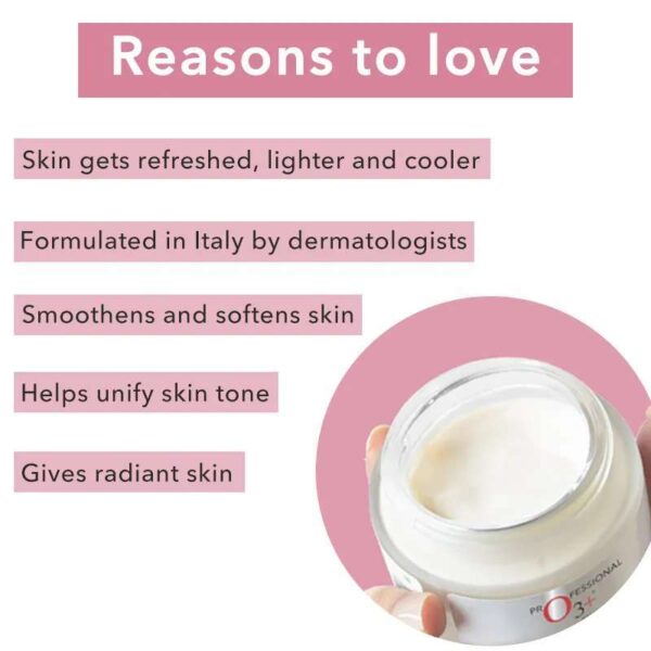 O3+ Vitamin-A Night Repair Anti-Ageing Cream 50g - Image 3