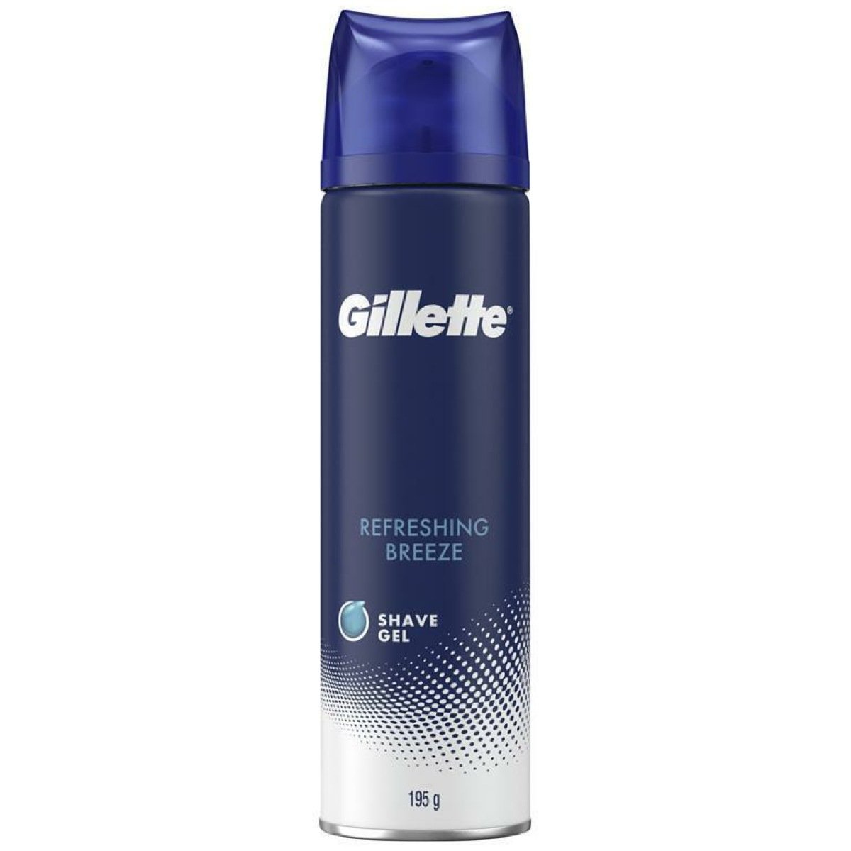 Gillette Shaving Gel Refreshing Breeze With Cocoa Butter 195g