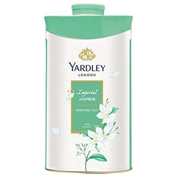 Yardley London Imperial Jasmine Perfumed Talc Powder for Women 250G