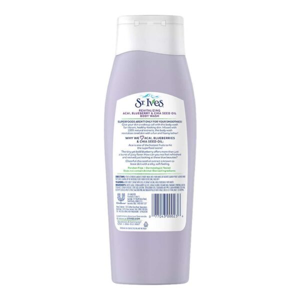 St Ives Body Wash Revitalizing 400ml - Image 2