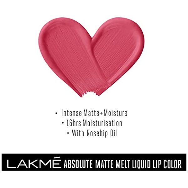 Lakme Absolute Matte Melt Liquid Lip Color 332 - ROYAL ROUGE