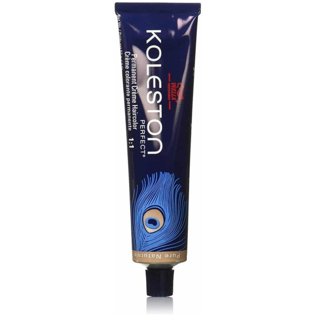 Wella Koleston Perfect Permanent Creme Hair Color, 33/0 Intense Dark Brown/Natural