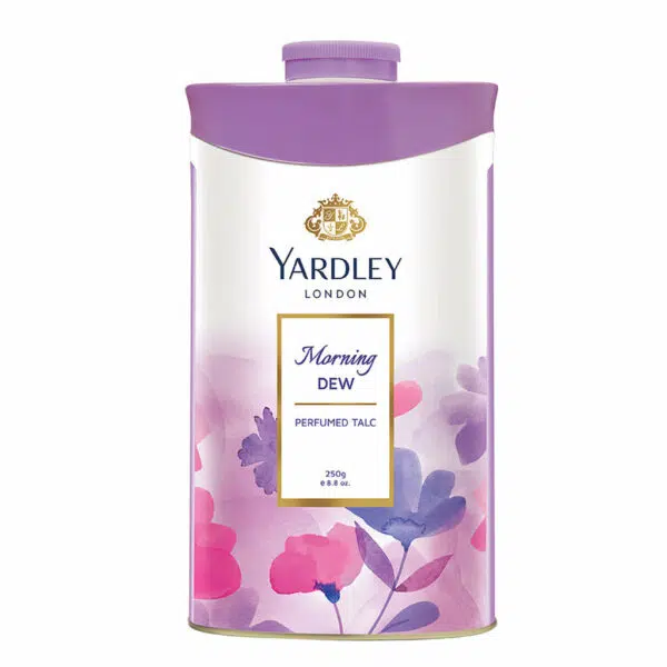 Yardley London Morning Dew Perfumed Talcum powder 250G