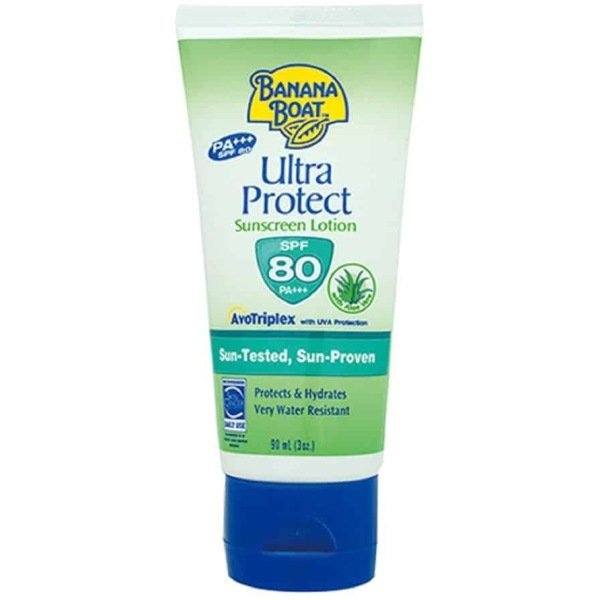 Banana Boat Ultra Protect Sunscreen Lotion SPF80 90ml