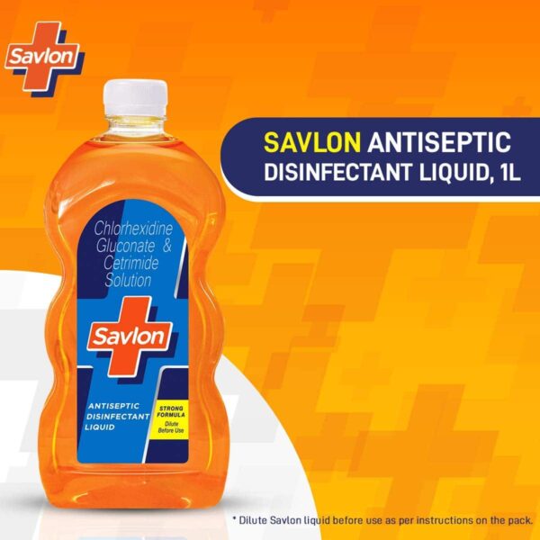Savlon Antiseptic Disinfectant Liquid 1000ml - Image 5