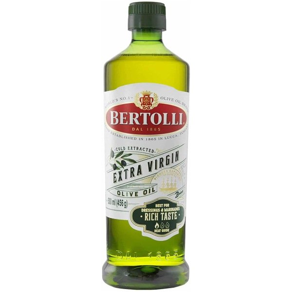 Bertolli Extra Virgin Olive Oil, 500 ml (Buy 1 Get 1)