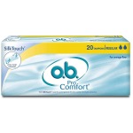 O.b. ProComfort Tampons Regular Average Flow, 20 Piece
