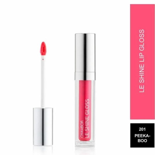 Chambor Le Shine Lip Gloss Make Up 201 Peekaboo