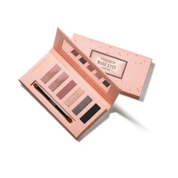 Chambor Studio Pro Eye Shadow Palette Makeup 004 Mauve Eyes