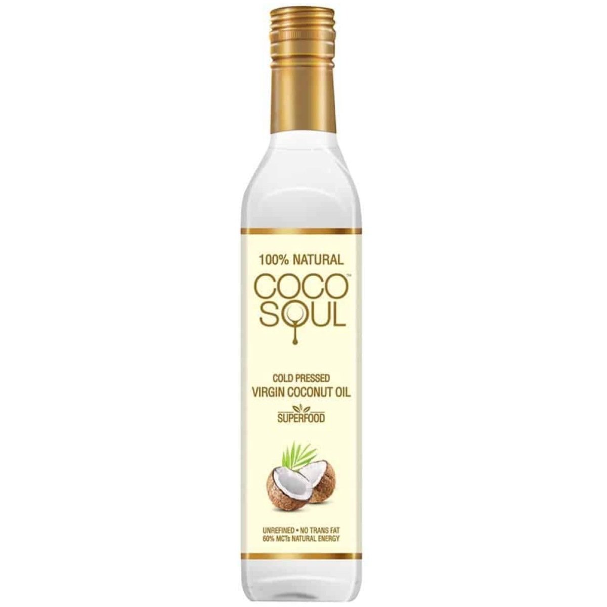 Coco Soul Cold Pressed Natural Virgin Coconut Oil 250ml