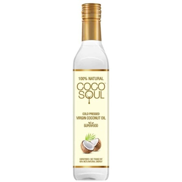 Coco Soul Cold Pressed Natural Virgin Coconut Oil 500ml