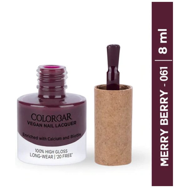 Colorbar Vegan Nail 061 Merry Berry