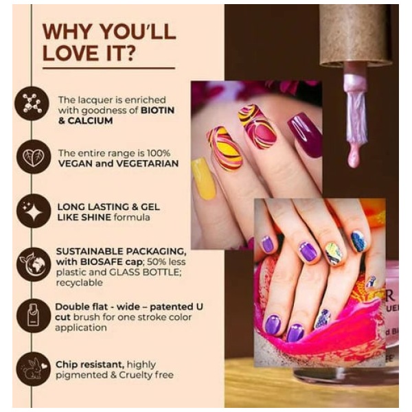 Colorbar Vegan Nail 282 Golden Jubilee