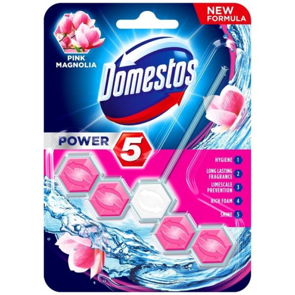Domestos Power 5 Pink Magnolia 55G