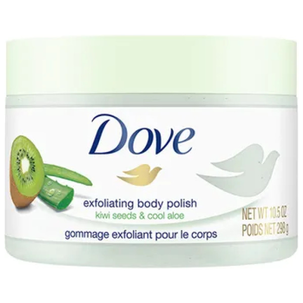 Dove Exfoliating Body Polish Kiwi Seeds & Cool Aloe 298G