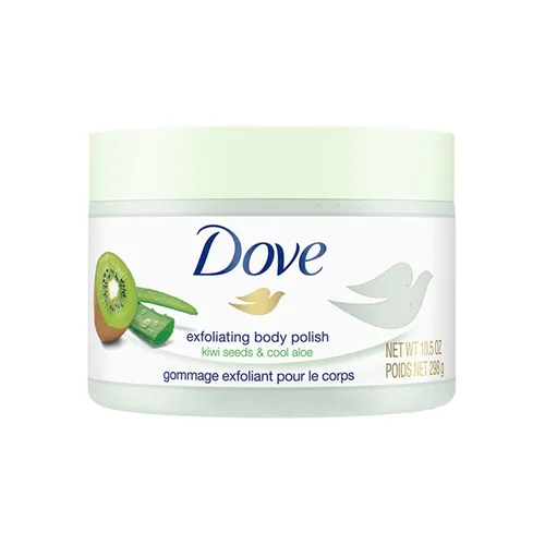 Dove Exfoliating Body Polish Kiwi Seeds & Cool Aloe 298G