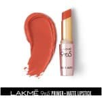Lakme 9to5 Primer + Matte Lip Color MR9 Brick Blush
