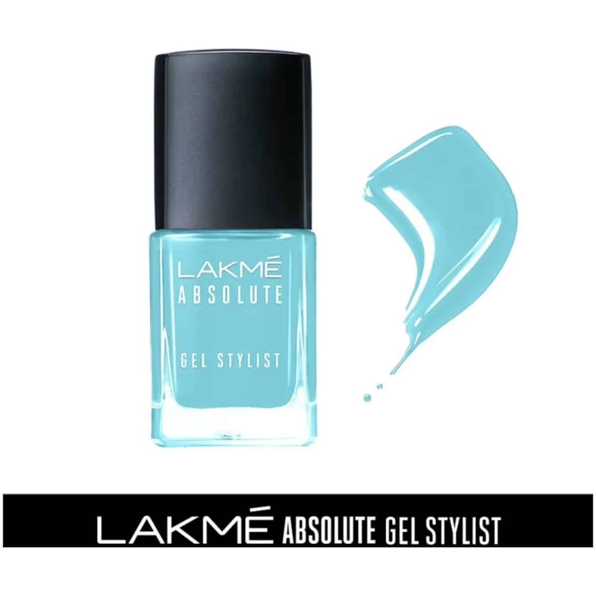 Lakme Absolute Gel Stylist Nail Color 95 Snowcone