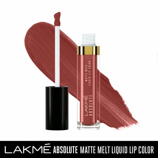 Lakme Absolute Matte Melt Liquid Lip Color 336 Brown Tan
