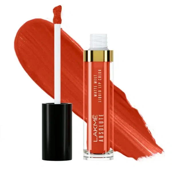 Lakme Absolute Matte Melt Liquid Lip Color 337 Earthy Brown