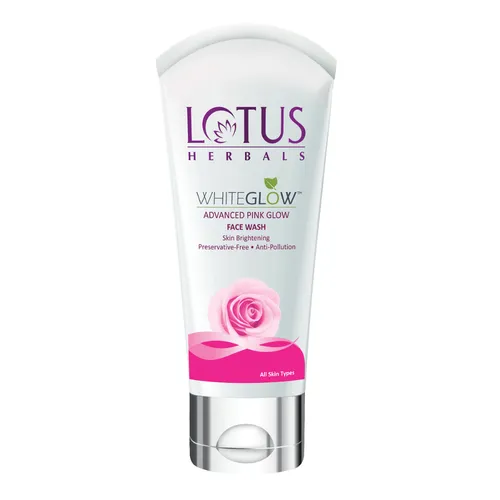 Lotus Herbals Whiteglow Advanced Pink Glow Face Wash 100G