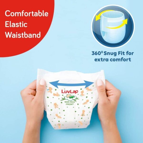 Luvlap Baby Diaper Pants Medium 36 Count