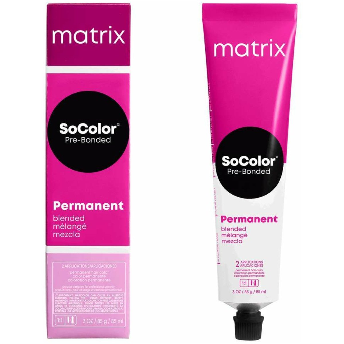 Matrix SoColor Blended Permanent Creme Haircolor 4.35 4W Warm Medium Brown